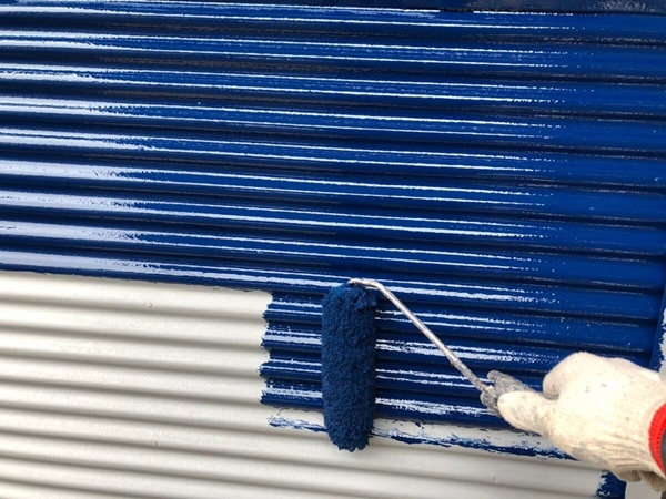 新潟市西区・アパートの外壁塗装|サビの発生した金属サイディングを補修、防錆塗装 (7)