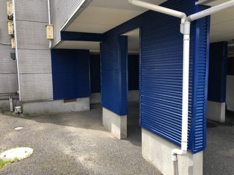 新潟市西区・アパートの外壁塗装|サビの発生した金属サイディングを補修、防錆塗装 (9)