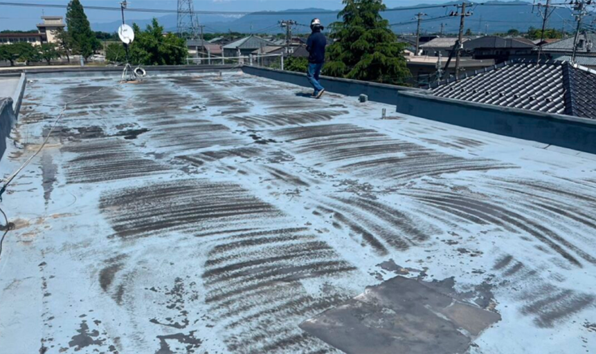 塩ビシート防水工事施工前