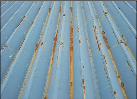 鉄部の防錆塗装