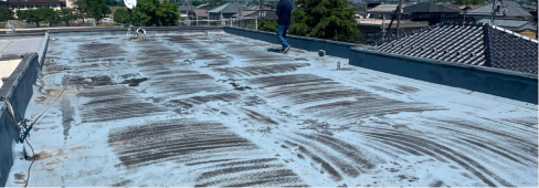 施工前の屋上の様子