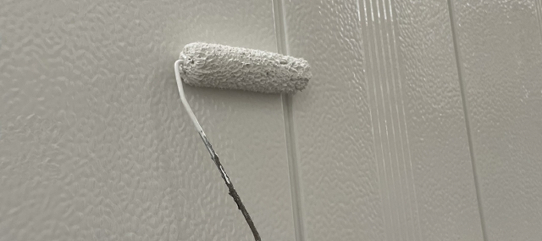 外壁塗装工事の開始