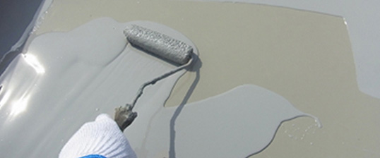 ウレタン防水工事密着工法