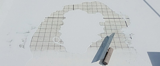 ウレタン防水工事通気緩衝工法密着工法