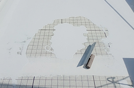 ウレタン防水工事通気緩衝工法密着工法